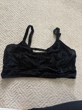 torrid Black Lace Bralette with Strappy Detail